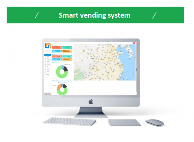 Mobiele de Media van Telefoontoebehoren Automaat met het Grote Scherm