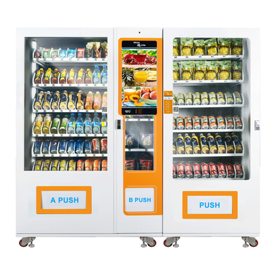 De de liftAutomaten van het metaalkader voor Gemakkelijke verkoop handhaven Touchscreen voor Reclame, Micron