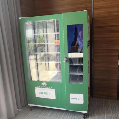 De Automaat van de capaciteits 337-662 Transportband/Het FruitAutomaat van Saladegroenten met lift