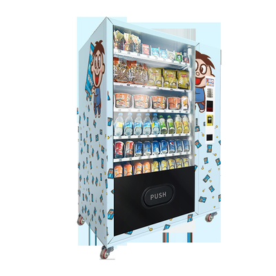 Goedkope Snacks en DrankenAutomaat met Toetsenbord en Koelingssysteem