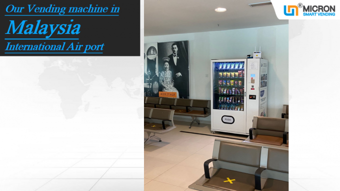 snack en drankautomaat in de luchthaven van Maleisië