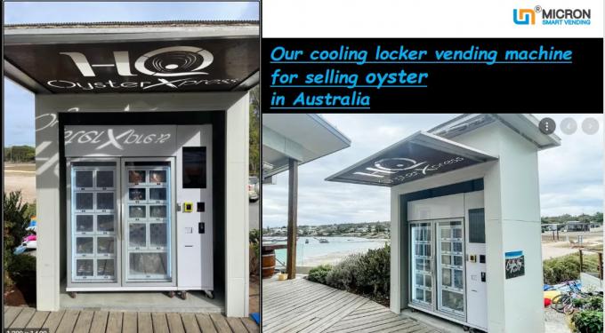 Micron Bevroren vleesautomaat in Australië