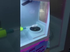 Micron Street Food Business Cotton Candy Vending Machine met 32 Fruit smaak en bloem vorm