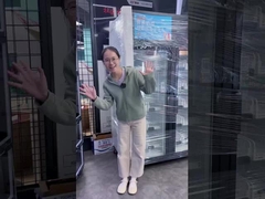 Nieuw ontwerp verse bloemen vending machine