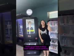 32 inch touchscreen lightbox promotie ID verifier verkoopmachine voor vape nic e-cig