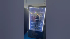 Klaar om naar de VS te verzenden, het scherm is ingebed en de automaat heeft een betere ervaring