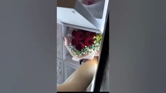 verse bloemen in het veld