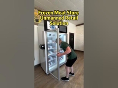 Een oplossing voor het verkopen van bevroren vlees, klant geval, onze Canada klant gebruiken onze freeezr om bevroren vlees te verkopen