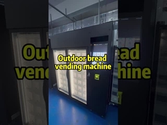 Bakkerij automaten met hoek touchscreen display