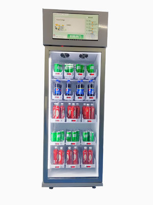 GymnastiekAutomaat om de Verkoop van de het Verse Fruitijskast van de Energiedrank met Kaartlezer te verkopen