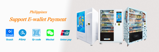 De in werking gestelde Automaat van de 24 Urentransportband Met Cashless-Betalingssystemen