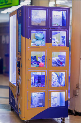 Combo-automaat met lockers 21,5 inch touchscreen SDK-functie