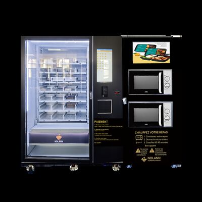 KWALITEIT  Big Capacity Hot Food & Pizza Vending Machine with Microwave Heating and Refrigeration System fabriek
