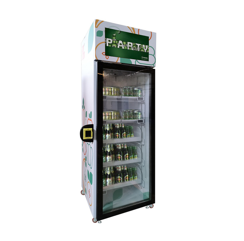Bureauautomaat voor de drank van de verkoopsnack met koelsysteem