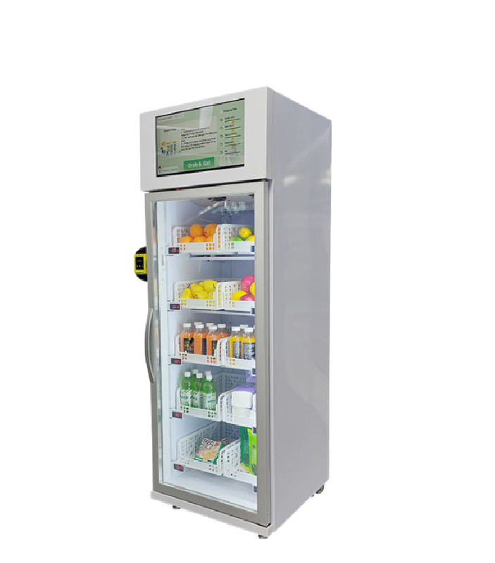 Bureauautomaat voor de drank van de verkoopsnack met koelsysteem