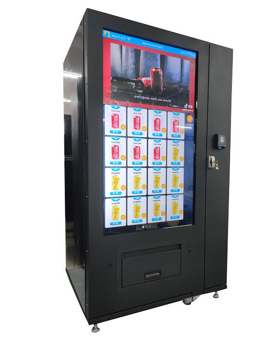 Snacks, dranken en voedsel  Verkoopautomaat Koelsysteem 3-20℃ Instelbaar groot scherm drankautomaat