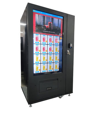 Metalen 55 inch touchscreen digitale drank verkoopmachine voor gymschool met lift