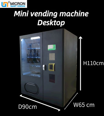 Van de de deur de minisnack van het strookstaal automaat van het de drank kleine punt met slim systeem