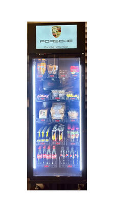 Big Capacity Touch Screen Snack Drink Slimme koelkast Open deur Vending Machine