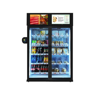 Office Building Vending Onbemande Retail Vending Smart Vending Machine Voor snacks dranken Wijn Glasfles