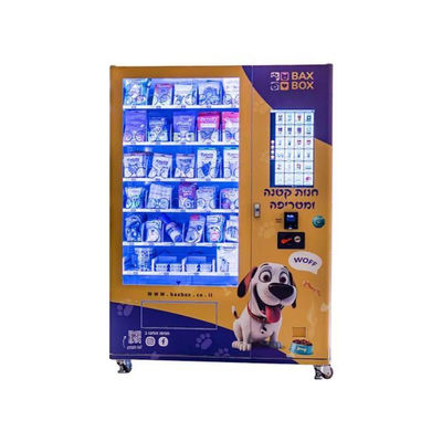Gepersonaliseerde Spiral Lockers Combinatie Vending Machine Voor Honden Katten Voedsel Lekkergoed Speelgoed Huisdieren Vending Machine