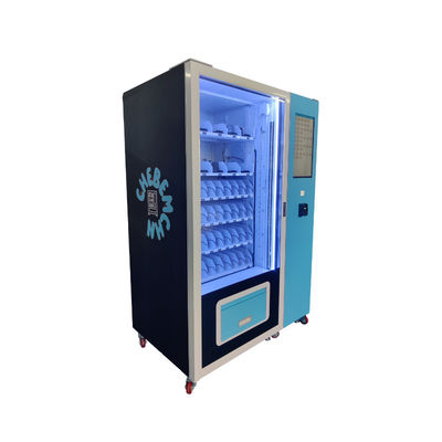 W1260mm*D830mm*H1930mm Vers sushi automaten met een capaciteit van 270-540