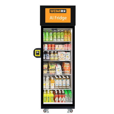 5 trays capaciteit slimme koelkast vending machine voor verbeterde klant ervaring en moeiteloze winkelen