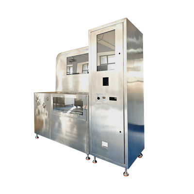Professionele wasmachine voor huisdieren met aangepaste tijdspakketten en high / low speed droger opties