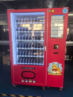 270-540 Capaciteit PTCG Vending Machine Met Bill / Coin / Bankkaart / Credit Card / E-wallet Betalingssysteem