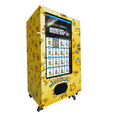Big Capacity Smart Toy Vending Machine met Custom Wrap Stickers voor Pokémon Game Toys PTCG kaarten