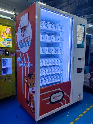 Gemakkelijke snackfoodmachine voor onbemande winkels met slim promotiesysteem