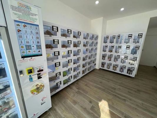 Vending machine voor het kopen van eieren W166*D71*H217 Cm