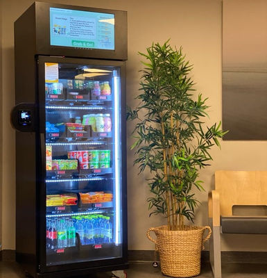 Slimme koelkast verkoopmachine voor bevroren producten ijsje ijsblokjes instelbare temperatuurbereik afstandsbediening