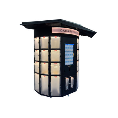 820W Power Locker Verkoopautomaat met Aanpasbare Kluisjesmaten en Metalen Frame