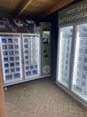 Gemakkelijke en veelzijdige -22C tot 20C bevroren kluisjes verkoopmachine met temperatuurbereik
