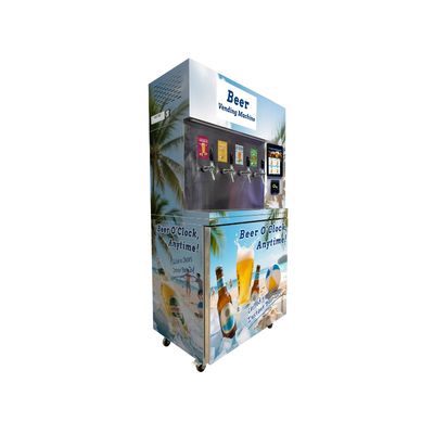 4G SIM-kaart/LAN Koude Bierautomaat B97*D66*H205 cm voor Internettoegang