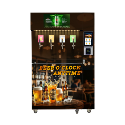 Energiebesparende biermachine W97*D66*H205 Cm met koelsysteem 5-8C