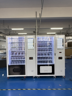 21.5 inch touchscreen bevroren voedsel verkoopmachine met -22-20°C koelsysteem W166*D71*H217 Cm