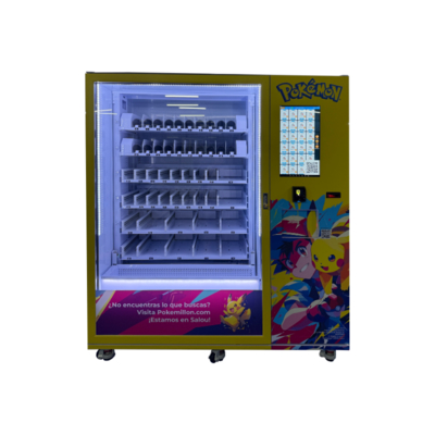 Pokémon Vending Machine Gepersonaliseerde graphics Nayax Card Reader Spaanse UI voor de Europese markt