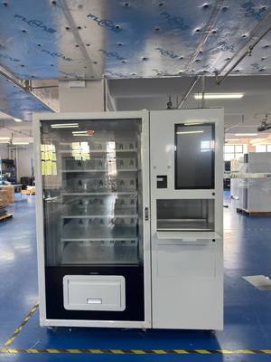 Durable Frozen Food Vending Machine with 21.5 Inch Touch Screen 24/7 Access and Wi-Fi 3G/4G SIM LAN Connectivity