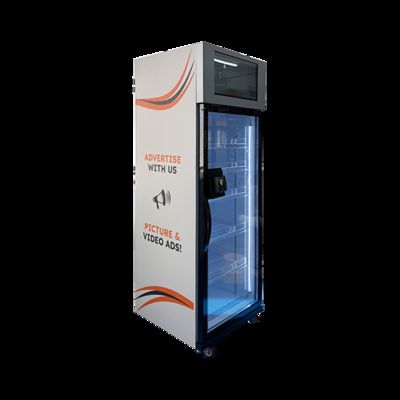 Micron AI Vending Fridge Smart AI Technology Solution voor 24/7 Retail 10000+ AI Vending Machine in werking