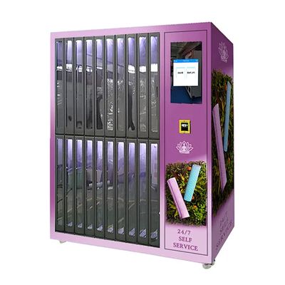 24/7 Onbemande Locker Automaat met 20 Lockers en 21,5 Inch Touchscreen voor Gym Gear Verhuursysteem