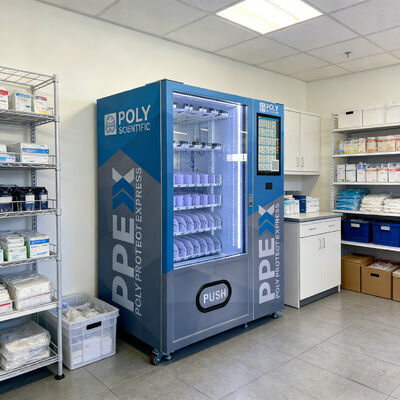 Slimme PBM-automaat met werknemerbeheersysteem & IC/ID-kaarttoegang