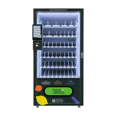 Slim Snack and Drink Vending Machine With 10 Inch Touch Screen for Offices Schools Shopping Malls and Public Spaces