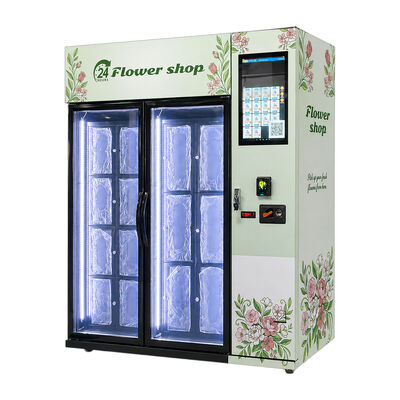 Flower Vending Machine biedt handige toegang tot bloemen en ophaaloplossingen perfect voor luchthavens winkelcentra en stedelijke locaties