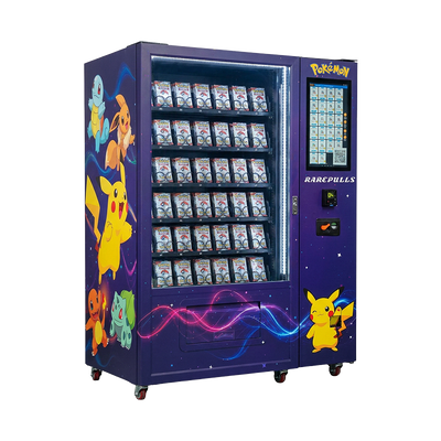 Duurzame speelgoedmachine ontworpen voor veilige aflevering van Pokémon TCG-pakketten met verbeterde klantgebruikerservaring
