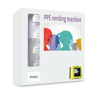 Ppe van de de Automaatafstandsbediening van Mini Wall Mount Face Masks Automaat voor Verkoop