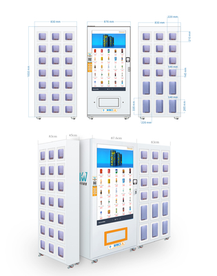 de Automaten van de 24 urencombinatie met de Afstandsbediening van de Kastensteun