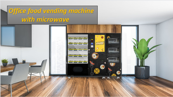 De onmiddellijke Slimme Automaat van de Lunchdoos met Microgolf Oven Micron Smart Vending