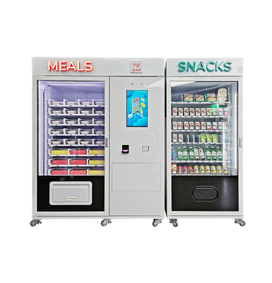 De Automaten van het snackvoedsel voor Verkoop met het Micron Slimme Automaat van het Koelingstouche screen